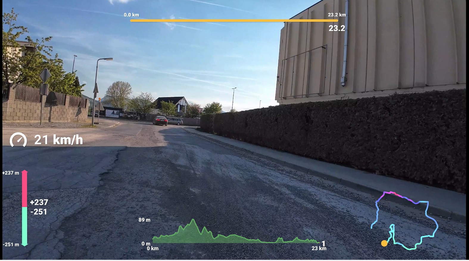Lopata – Vojnik – Ostrožno Cycling Route | 23 km