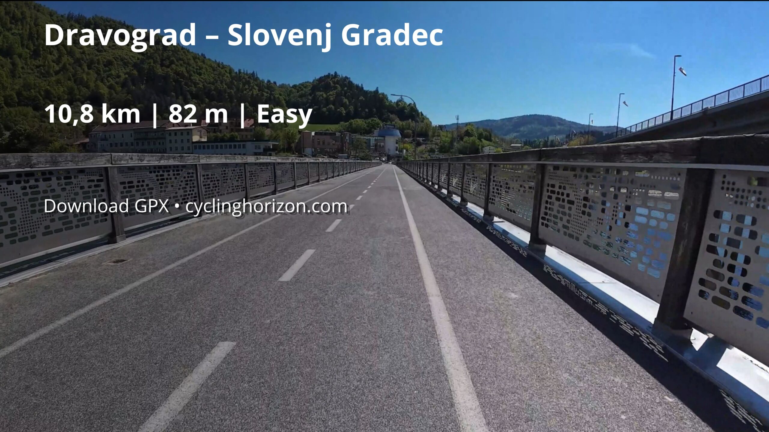 Dravograd – Slovenj Gradec (Štrekna) | Cycling Route Slovenia | 10.8 km | Easy | GPX