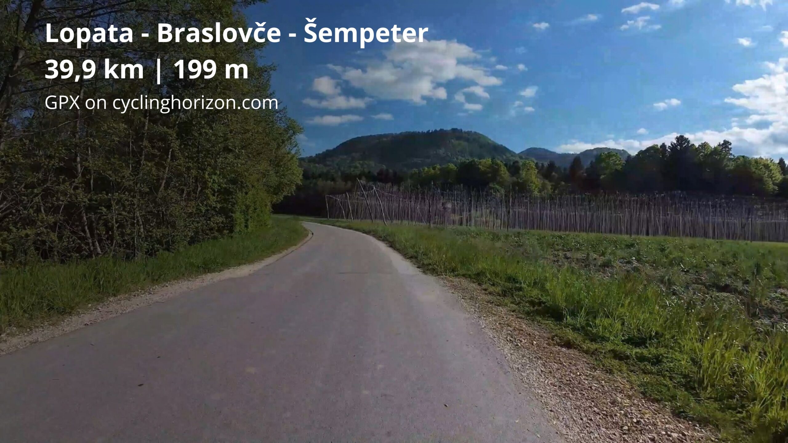 Lopata – Braslovče – Šempeter | Cycling Route Slovenia (40 km, Moderate)
