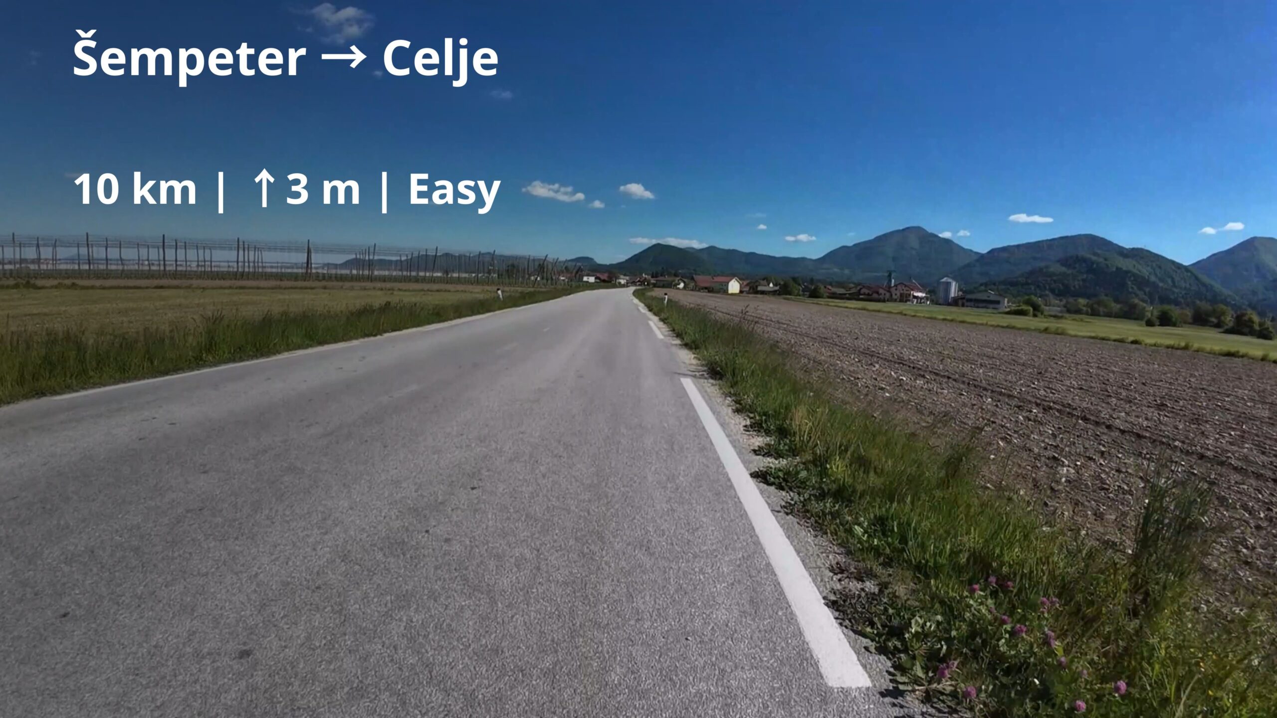 Šempeter → Celje | 10.0 km | Easy Cycling Route Slovenia