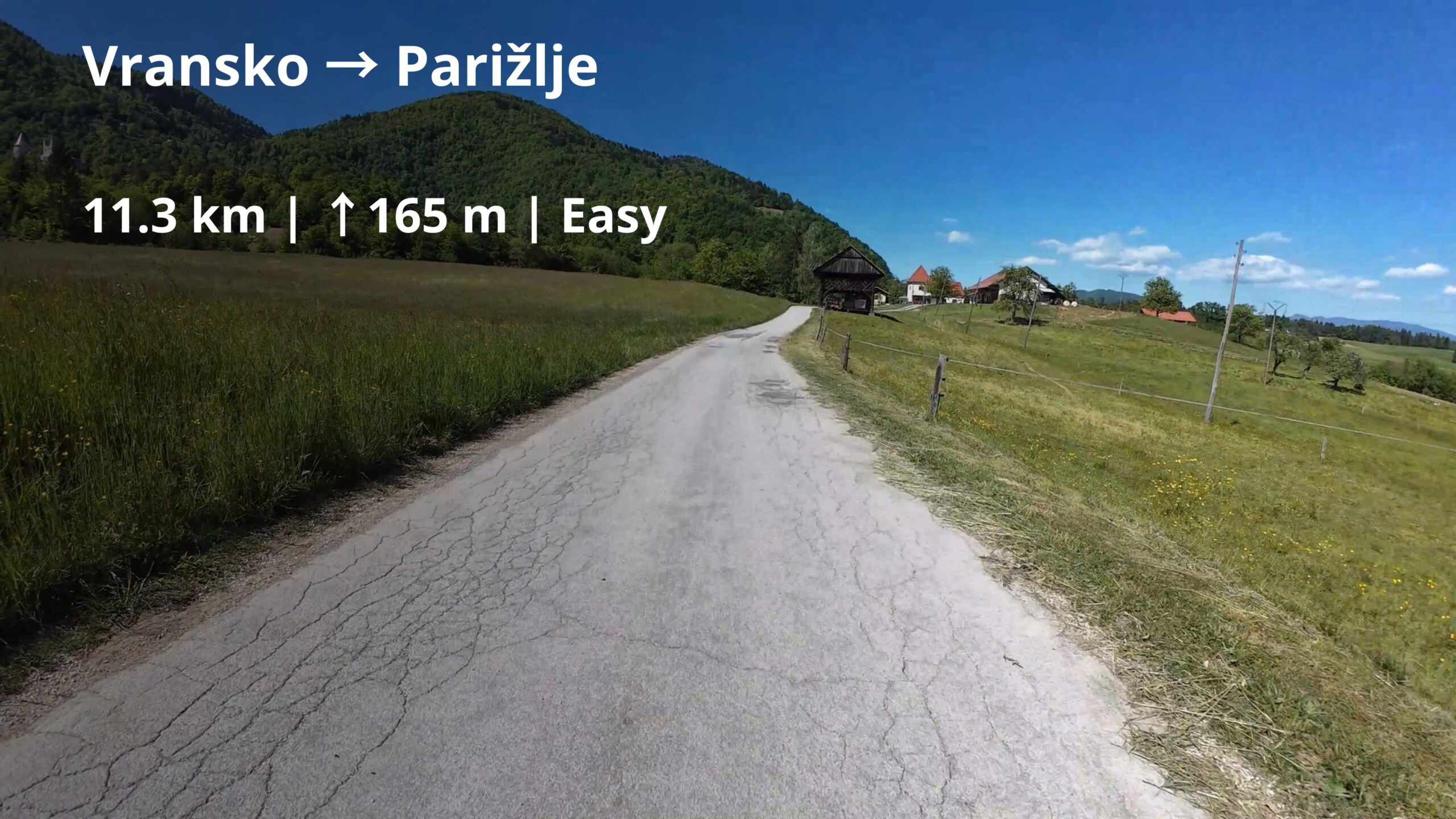 Vransko → Parižlje | 11.3 km | Moderate Cycling Route Slovenia