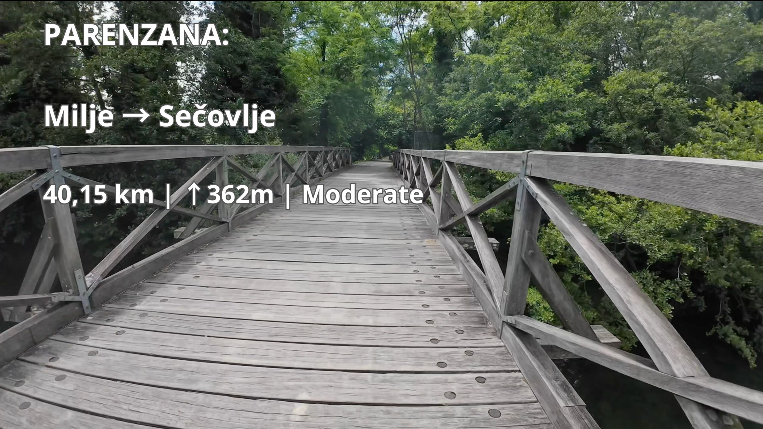 Parenzana Cycling Route: Milje (Muggia) → Sečovlje