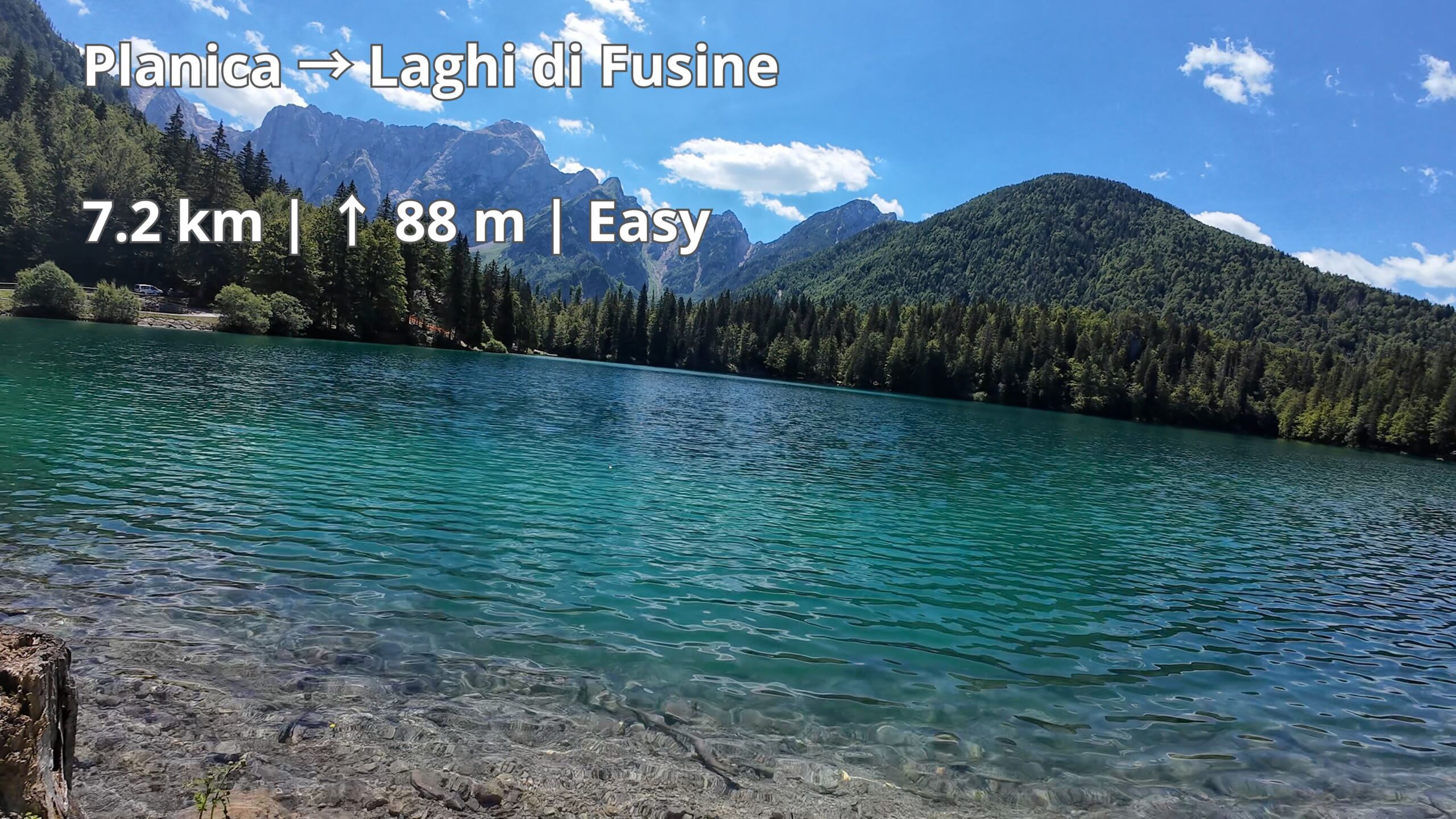 Planica to Laghi di Fusine | Easy Alpine Cycling | GPX Download