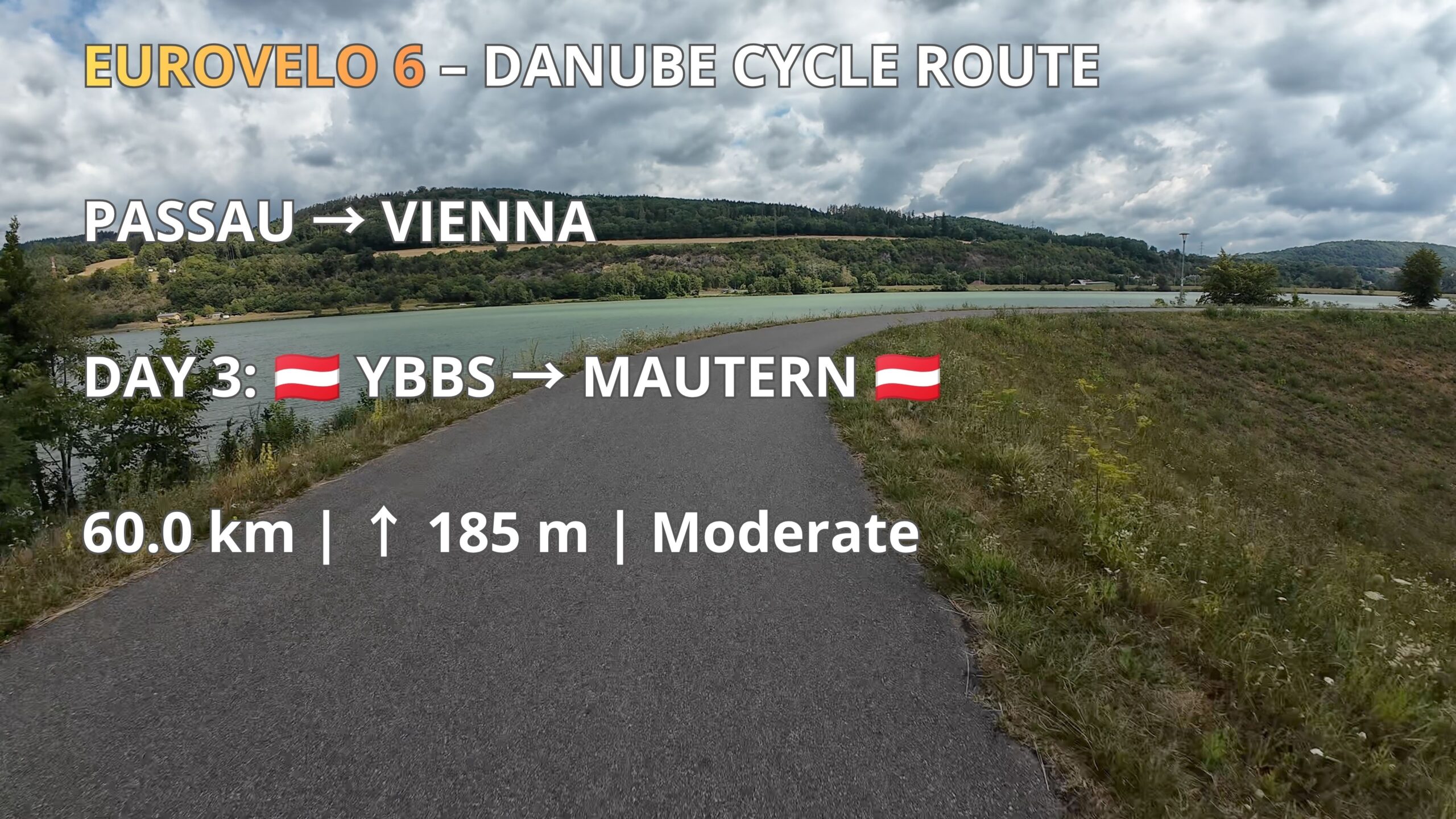 Cycling route from Ybbs an der Donau to Mautern an der Donau on EuroVelo 6