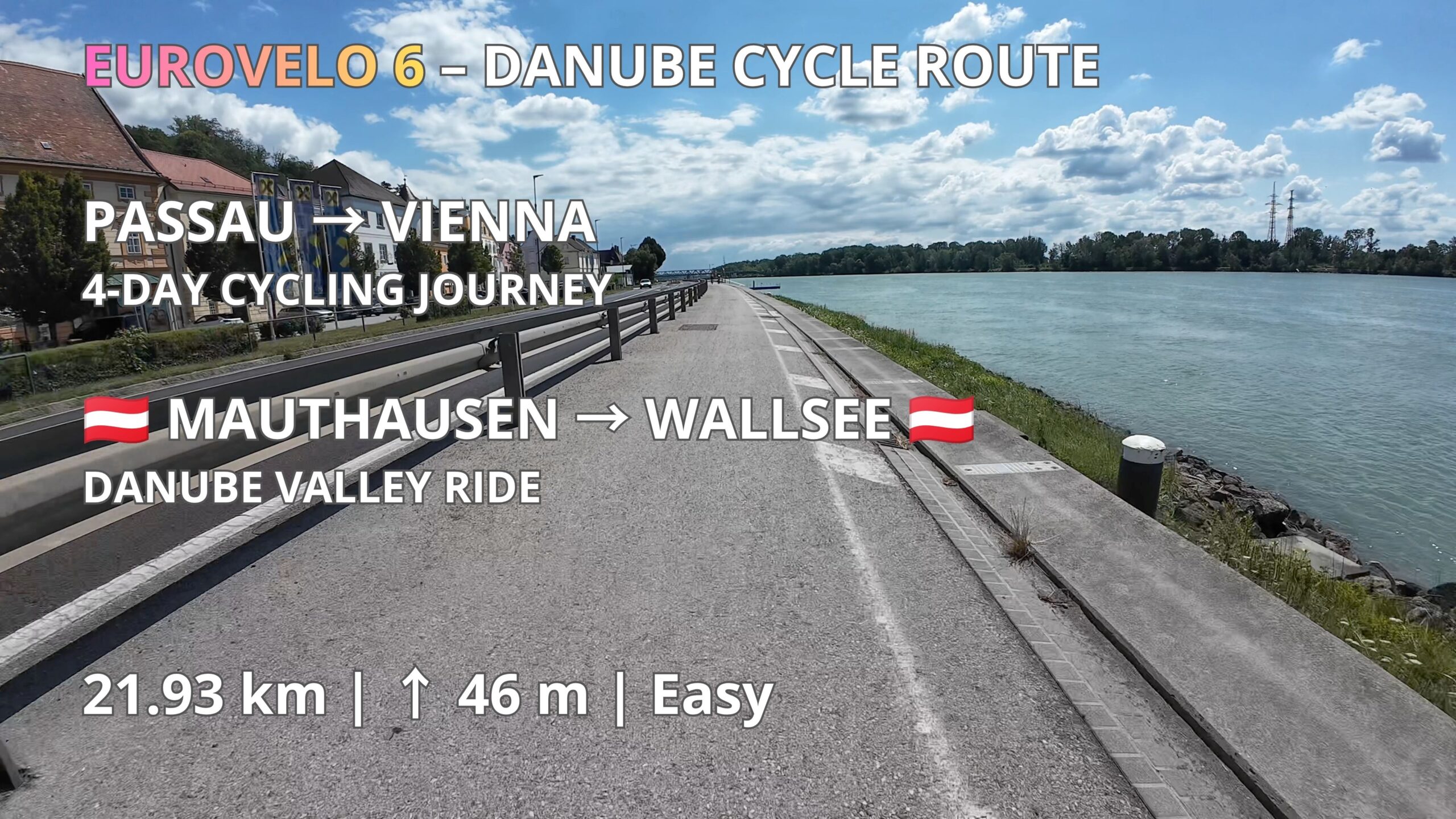 Cycling the Danube | Mauthausen 🇦🇹 → Wallsee 🇦🇹 – EuroVelo 6