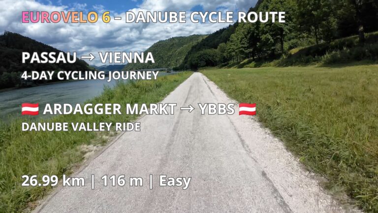 Ardagger Markt → Ybbs – EuroVelo 6 Danube cycling route