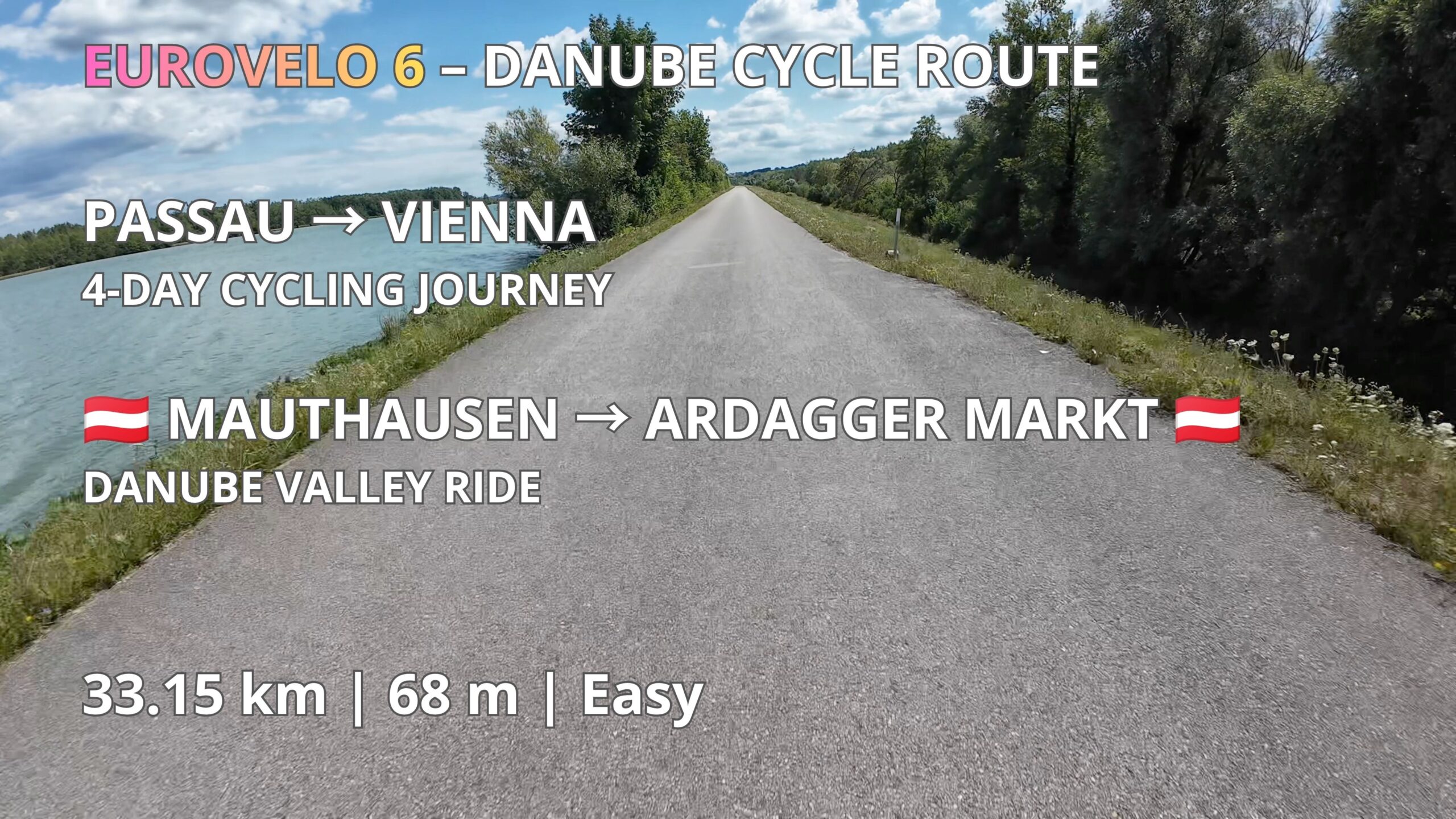 Mauthausen 🇦🇹 → Ardagger Markt 🇦🇹 | EuroVelo 6 – Danube Cycle Route