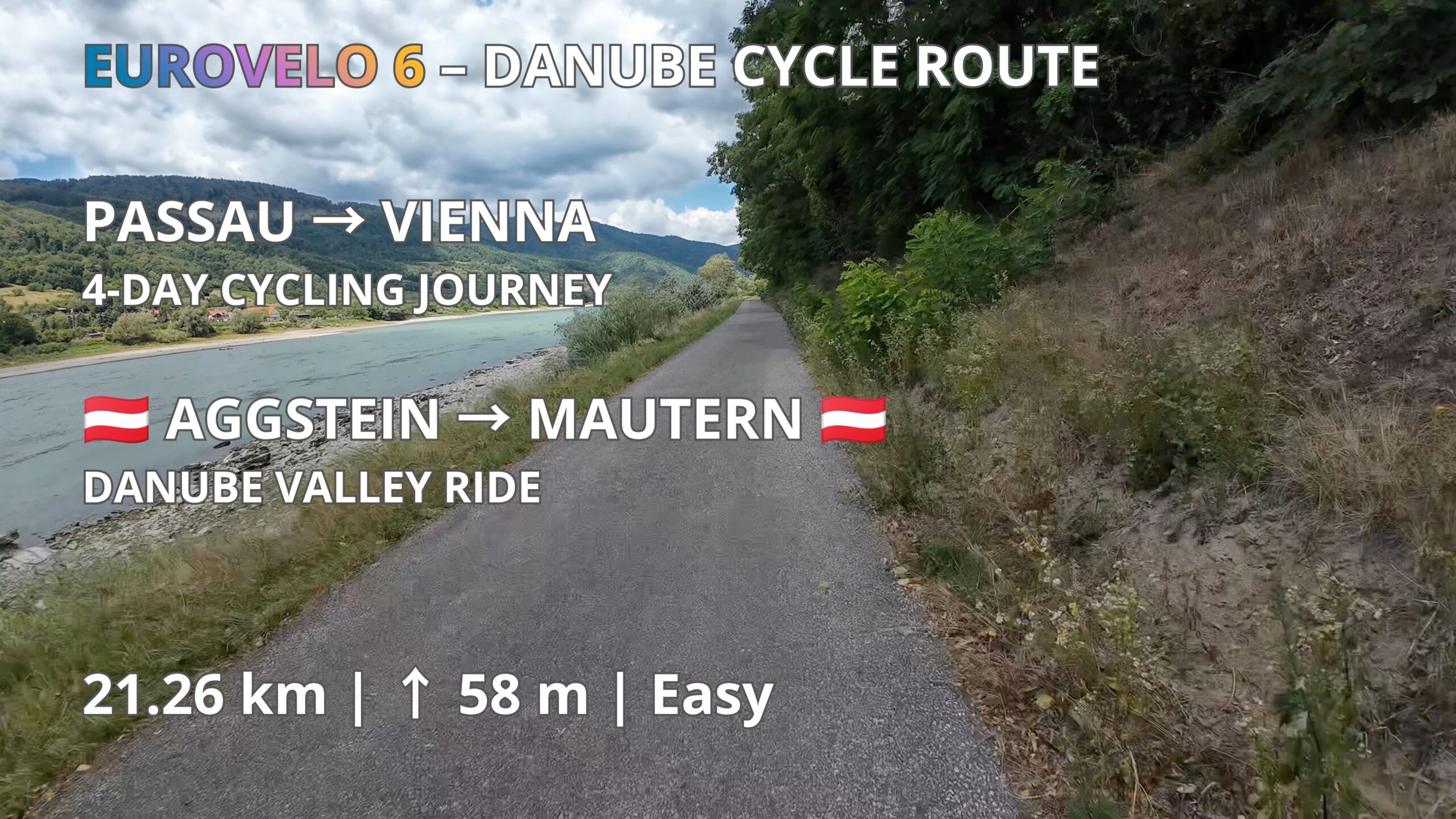 Aggstein π¦πΉ β Mautern π¦πΉ | EuroVelo 6 β Danube Cycle Route